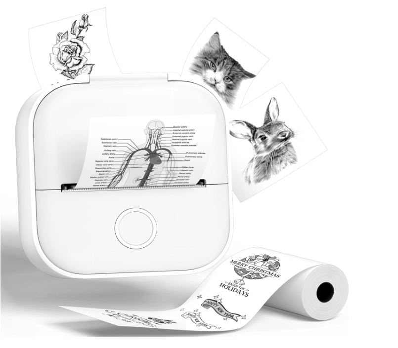 Portable mini printer Phomemo T02